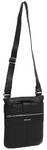Cellini Dublin Leather Cross Body Bag Black EX338