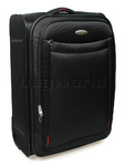 Samsonite Duralite Luggage 66cm Softside Suitcase Black 09066
