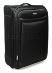 Samsonite Duralite Luggage 74cm Softside Suitcase Black 09074