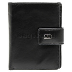 Cellini Atlanta Leather Purse Black A1098