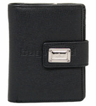 Cellini Durban Leather Purse Black T1169