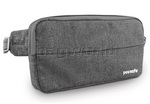 Pacsafe Metrosafe 125 GII RFID Blocking Anti Theft Cross Body & Hip Pack Grey Tweed 30140