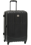 CAT Turbo Medium 65cm Hardside Suitcase Black TUR24