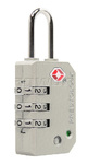Search Alert TSA Padlock Pewter ALSEA 