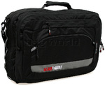 BlackWolf Skedaddle 17" Laptop Briefcase/Backpack Black SKED
