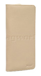 Artex Monaco Leather Passport Wallet Latte 40817