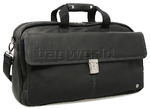 Bramble & Brown Sussex Leather Duffle Bag Black 20705