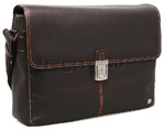 Bramble & Brown Sussex 15.6" Laptop Messenger Bag Brown 20703