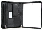 Samsonite Compendium A4 Leather Ziparound Folder Black SC162
