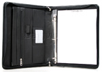Samsonite Compendium A4 Leather Ziparound Folder with Binder Black SC163