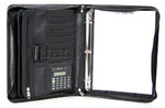 Samsonite Compendium A4 Non Leather Ziparound Folder with Binder Black SC153