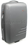 Qantas Spectre Luggage 68cm Hardside Suitcase Silver 90868