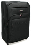 Qantas Heathrow Luggage 71cm Softside Suitcase Black 80771