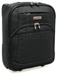 Qantas Heathrow Small/Cabin 45cm Softside Suitcase Charcoal 80745