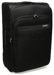 Qantas JFK Luggage 73cm Softside Suitcase Black 30773