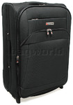 Qantas Heathrow Medium 64cm Softside Suitcase Charcoal 80766