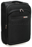 Qantas JFK Luggage 56cm Softside Suitcase Black 30756