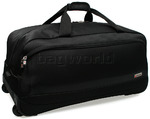 Qantas JFK Large Wheel Duffle Black 30774