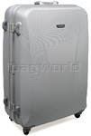 Antler New Quadrant Luggage 81cm Hardside Suitcase Silver 70879
