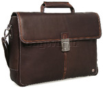 Bramble & Brown Sussex 15.6" Laptop Briefcase Brown 20701