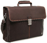 Bramble & Brown Sussex 15.4" Laptop Briefcase Brown 20702