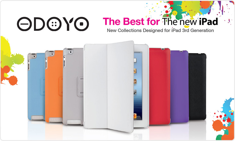 Bao da iPAD Air chính hãng ODOYO - 1