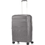 American Tourister Light Max Medium 69cm Hardside Suitcase Mercury Grey 48199