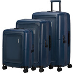 American Tourister Dashpop Hardside Suitcase Set of 3 Midnight Blue 51859, 51860, 51861 with FREE Digital Luggage Scale 12775