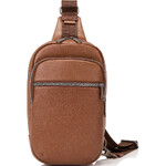 Samsonite Classic Leather Sling Bag Cognac 55693 - 1