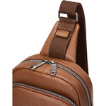 Samsonite Classic Leather Sling Bag Cognac 55693 - 7