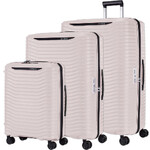 Samsonite Upscape Hardside Suitcase Set of 3 Cherry Blossoms 43108, 43110, 43111 with FREE Digital Luggage Scale 12775