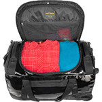 Tatonka Roller Barrel Medium 59cm Trolley Bag with Backpack Straps Black Gloss T1956 - 6