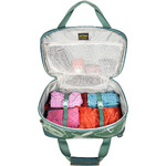 Tatonka Flight Barrel Small/Cabin 50cm Travel Bag with Backpack Straps Sage Green T1969 - 5