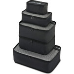 Samsonite Travel Accessories Packing Cubes Set of 5 Black 56142