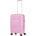 American Tourister Light Max Small/Cabin 55cm Hardside Suitcase Fresh Pink 48198