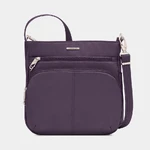 Travelon Classic Anti-Theft North/South Crossbody Bag Purple 43310 - ORDER NOW FOR DELIVERY IN MID JULY 2025