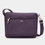 Travelon Classic Anti-Theft Small East/West Crossbody Bag Purple 43115 - ORDER NOW FOR DELIVERY IN MID JULY 2025