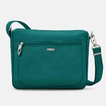 Travelon Classic Anti-Theft Small East/West Crossbody Bag Spruce 43115 - ORDER NOW FOR DELIVERY IN MID JULY 2025