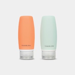 Travelon Travel Accessories Set of 2 Smart Tubes Orange Blue 12653 - ORDER NOW FOR DELIVERY IN MID JULY 2025