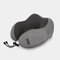 Travelon Travel Accessories Contoured Memory Foam Travel Pillow Charcoal 13483