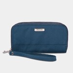 Travelon RFID Blocking Double Zip Clutch Wallet Ocean 43399 - ORDER NOW FOR DELIVERY IN MID JULY 2025
