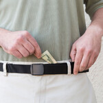 Travelon Security Friendly Money Belt X-Large Black 42351 - 3