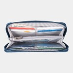 Travelon RFID Blocking Single Zip Wallet Ocean 43398 - 2