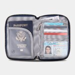 Travelon RFID Blocking Passport Zip Wallet Ocean 43401 - 2