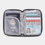 Travelon RFID Blocking Passport Zip Wallet Smoke 43401 - 2