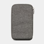 Travelon RFID Blocking Family Passport Wallet Gray Heather 43402 - 1