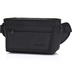 Samsonite Travel Accessories Antimicrobial RFID Blocking Shoulder/Waist Bag Black 48153