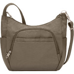 Travelon Classic Anti-Theft Crossbody Bucket Bag Nutmeg 42757 - ORDER NOW FOR DELIVERY IN MID JULY 2025