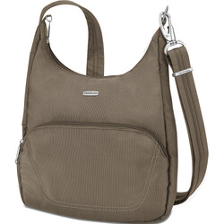Travelon Classic Anti-Theft Essential Messenger Bag Nutmeg 42457