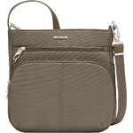Travelon Classic Anti-Theft North/South Crossbody Bag Nutmeg 43310